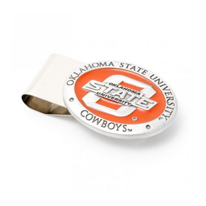 Pewter Oklahoma State Cowboys Money Clip